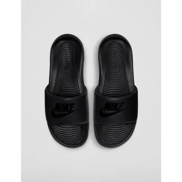 NWTNike Men Victori One Slides Black size 11